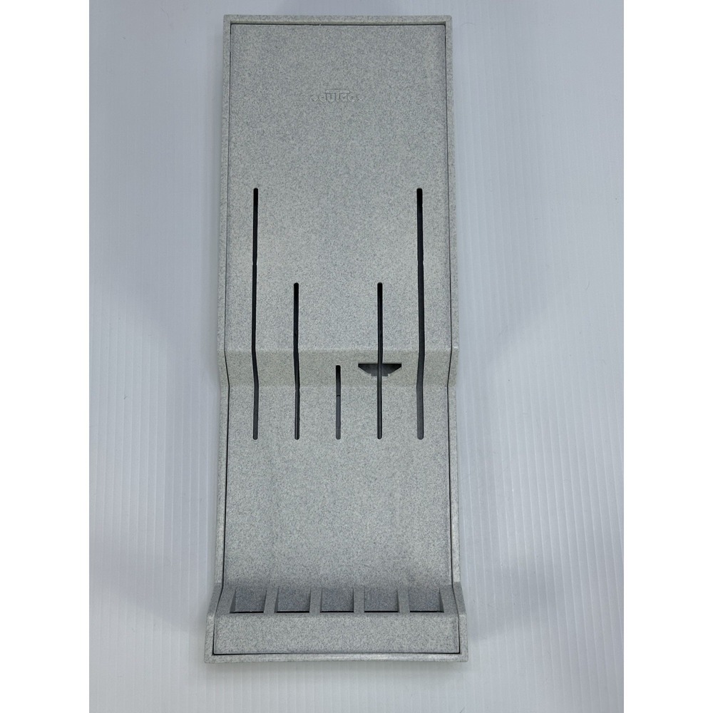 CUTCO #1742 5 Slot Plastic KNIFE Block Drawer Wall Tray